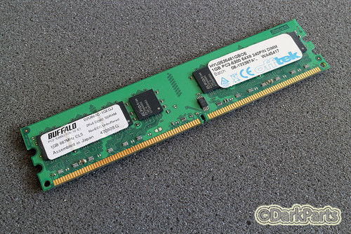 Buffalo D2U667C-1GEGJ 1GB DDR2-667Mhz Memory RAM