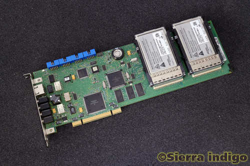 Nortel MSC-1A BCM 400 Card NT5B15AAH with 2 x P0994471-01 NTBB80AJ