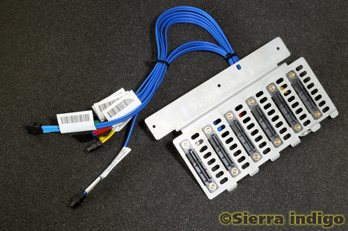 IBM eServer 326 8848 6-Port SATA Backplne & 6x FRU 13N2413 Cables