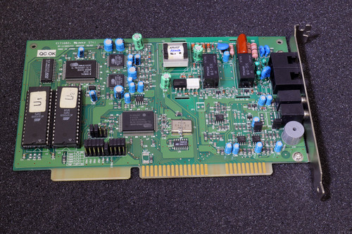 GVC Genius GM336C-V ISA Fax Modem Card