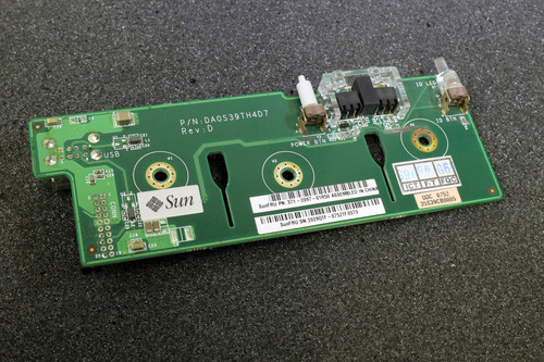 Sun 371-2097-01 Front i/o Panel Switch Board