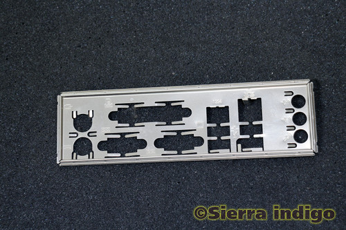 Asus P5VD2-TVM/S Motherboard Rear Metal Backplate i/o Shield