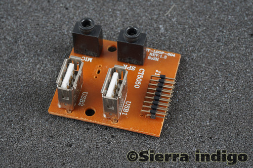 RY-LOOP-004 REV:1.3 Front Panel Audio USB I/o Board CT5050