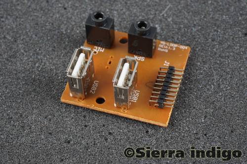 YQ-LOOP-004 REV:1.3 Front Panel Audio USB I/o Board