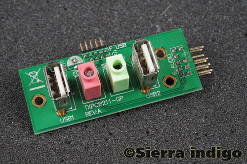 TXPCB211-GP Front Panel Audio USB I/o Board