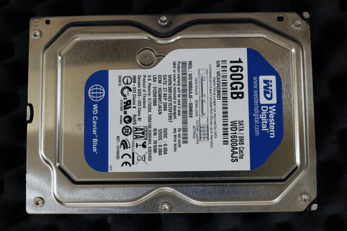Western Digital WD Caviar Blue WD1600AAJS-55M0A0 160GB SATA Hard Disk Drive