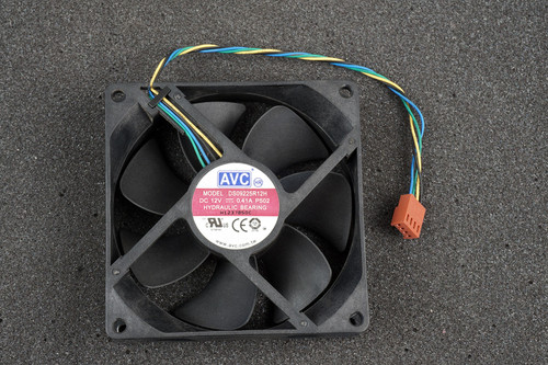 AVC DS09225R12H-P502 Case Fan 92mm x 25mm DC12V 0.41A 4-Pin 4-Wire