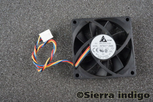 Delta AFB0712MB-6T02 70mm x 15mm Fan DC12V 0.24A 4-Pin 4-Wire