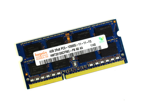 Hynix HMT351S6CFR8C-PB PC3-12800S-11-11-F3 4GB Laptop SODIMM Memory RAM