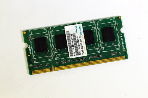 Apacer 75.963AM.G070C 512MB SODIMM PC2-6400 CL5 Memory RAM