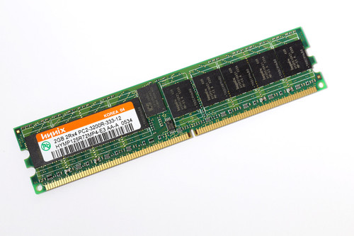 Hynix HYMP125R72MP4-E3 PC2-3200R-333-12 2GB Server Memory RAM