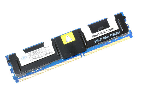 Nanya NT4GT72U4ND1BD-3C PC2-5300F-555-11-F0 4GB FB DIMM Server Memory RAM