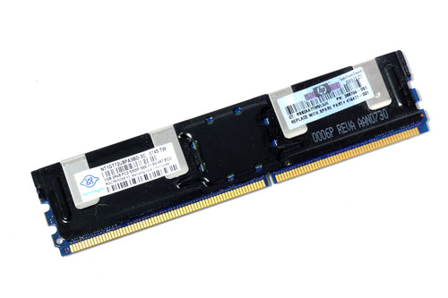 Nanya NT1GT72U8PA3BD-3C PC2-5300F-555-11-B4 1GB Server Memory RAM
