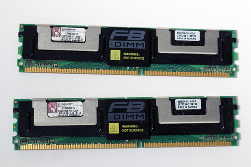 Kingston KTM5780/1G 1GB Kit of 2x512MB Server Memory RAM