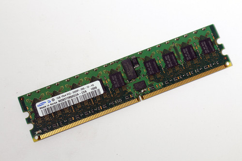 Samsung M393T2950GZA-CE6 PC2-5300P-555-12-H3 1GB Server Memory RAM