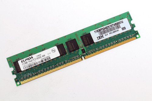 Elpida EBE51ED8AGFA-5C-E PC2-4200E-444 512MB Server Memory RAM