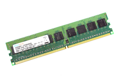 Dane-Elec D2D667-072645NG PC2-5300E-555-12-F1 512 MB Server Memory RAM
