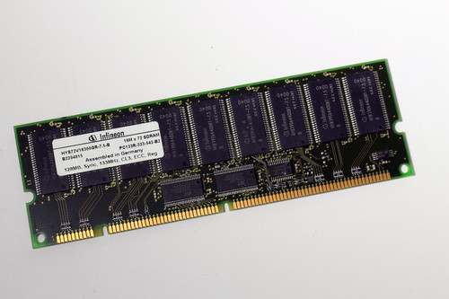 Infineon HYS72V16300GR-7.5-B PC133R-333-542-B2 128MB Server Memory RAM