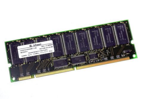 Infineon HYS72V16300GR-7.5-B PC133R-333-542-B2 128MB Server Memory RAM