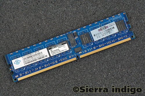 Nanya NT1GT72U4PA0BV-3C PC2-5300P-555-12-H1.667 ECC 1GB Server Memory RAM