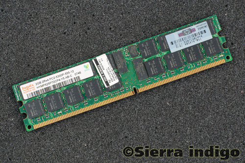 Hynix HYMP525P72CP4-Y5 PC2-5300P-555-12 2GB Server Memory RAM