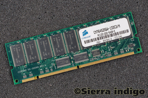 Corsair CM764S256A-133C2/M PC133-222-542R-E Memory RAM