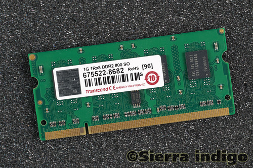Transcend 1G 1Rx8 DDR2 800 SO 1GB SODIMM Memory RAM