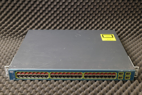 Cisco WS-C3560-48PS-E 48-Port Switch with Rack Mount Brackets