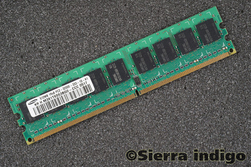 Samsung M391T6553BG0-CCC PC2-3200E-333-10-A1 512MB Server Memory RAM DDR2-400