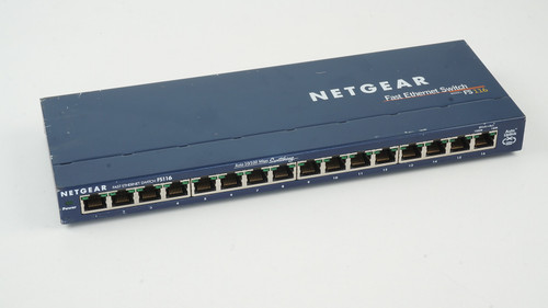 Netgear FS116 ProSAFE 16-Port Switch supplied without PSU