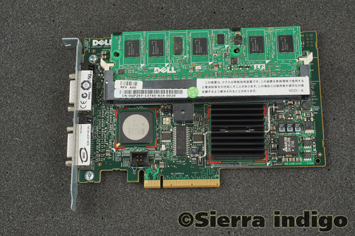 Dell GP297 0GP297 PERC 5/E PCIe RAID Controller with X8483 BBU