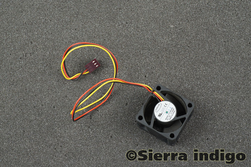 Everflow R124020DL 40mm x 20mm DC12V 0.13A 3-Pin 3-Wire Fan