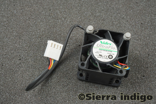 Nidec UltraFlo V40S12BUB5-57A05 12Vdc 0.53A 40mm x 28mm 4-Pin 4-Wire Fan IBM