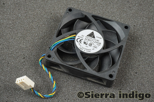 Delta AFB0712HHB-4H69 70mm x 15mm DC12V 0.45A 4-Pin 4-Wire Fan