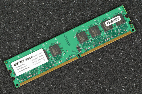 D2U800C-1G/BJ Buffalo Select 1GB PC2-6400U-555 Memory RAM DDR2-800MHz