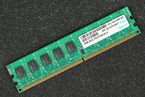 78.A1G9M.423 Apacer 2GB ECC PC2-5300 CL5 Server Memory RAM