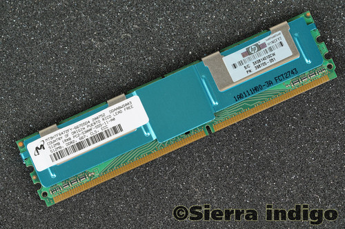 MT9HTF6472FY-667D5D4 Micron 512MB PC2-5300F-555-11-A0 Server Memory RAM