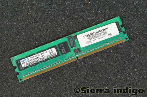M393T6553BZ3-CCC Samsung 512MB PC2-3200R-333-10-A3 Server Memory RAM