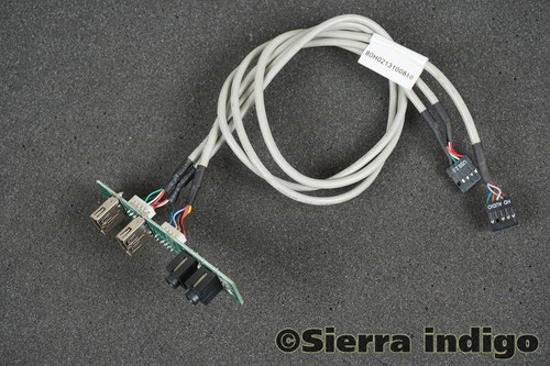 80H02131008A0 Chenbro HJ702-01F Front USB Audio i/o Panel Cable