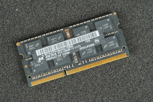 MT16JTF51264JHZ-1G6M2 Micron 4GB PC3-12800F-11-11-F3 SODIMM Memory RAM