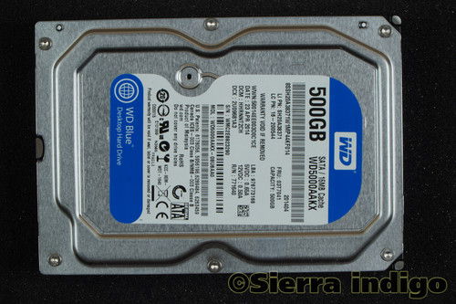 Western Digital WD Caviar Blue WD5000AAKX-08U6AA0 500GB SATA Hard Disk