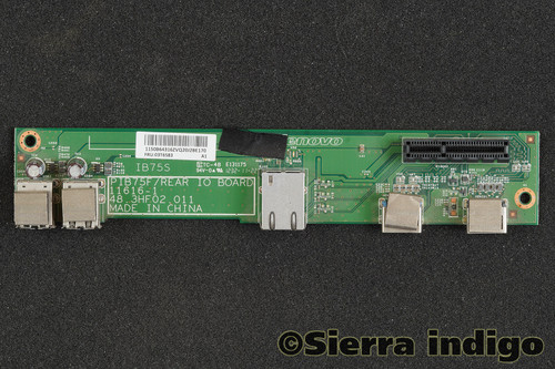 Lenovo FRU 03T6583 Rear i/o Panel Board USB LAN HDMI ThinkCentre 92z