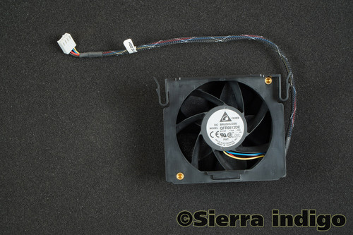 Delta QFR0812DE-F00 80mm x 38mm Fan 4-Wire 4-Pin 60600422-001 Fan