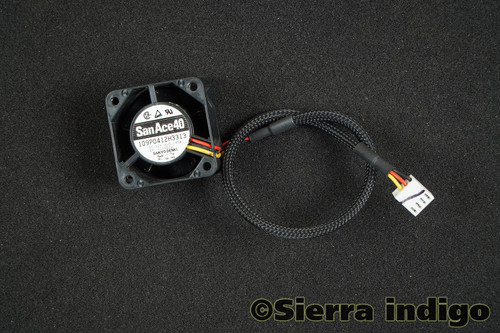 San Ace 40 109P0412H3313 40mm x 28mm DC12V 0.195A 4-Pin 4-Wire Fan
