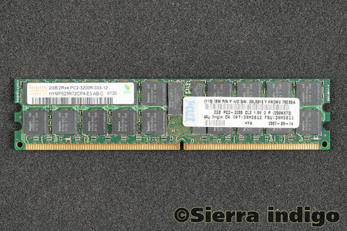 Hynix HYMP525R72CP4-E3 PC2-3200R-333-12 2GB 2Rx4 Server Memory RAM