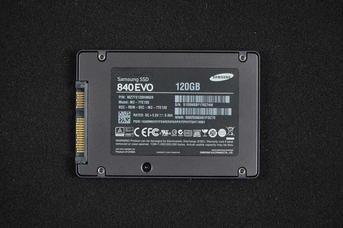 Samsung MZ7TE120HMGR 840 EVO 120GB SSD Disk Drive