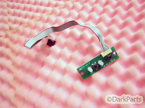 Shuttle XPC SK43G Push Button Power Switch Board Cable JM271