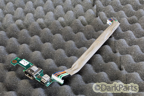 HP Compaq nx6325 nc6325 Laptop USB Firewire Jack Port Board & Cable 6050A2052101