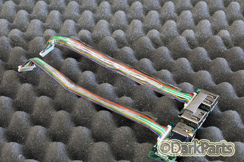 HP Compaq nx8220 nw8240 Laptop USB Audio Jack Board 6050A0065101 with cables