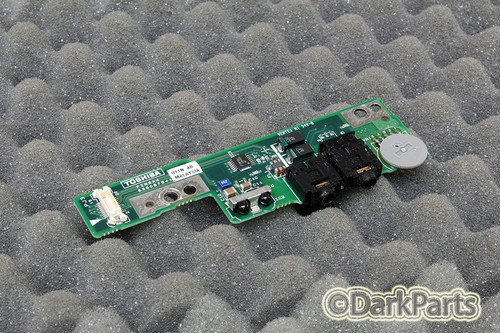 Toshiba Satellite Pro 4600 SP4600 Laptop Audio Jack Volume Sound Board B36087941
